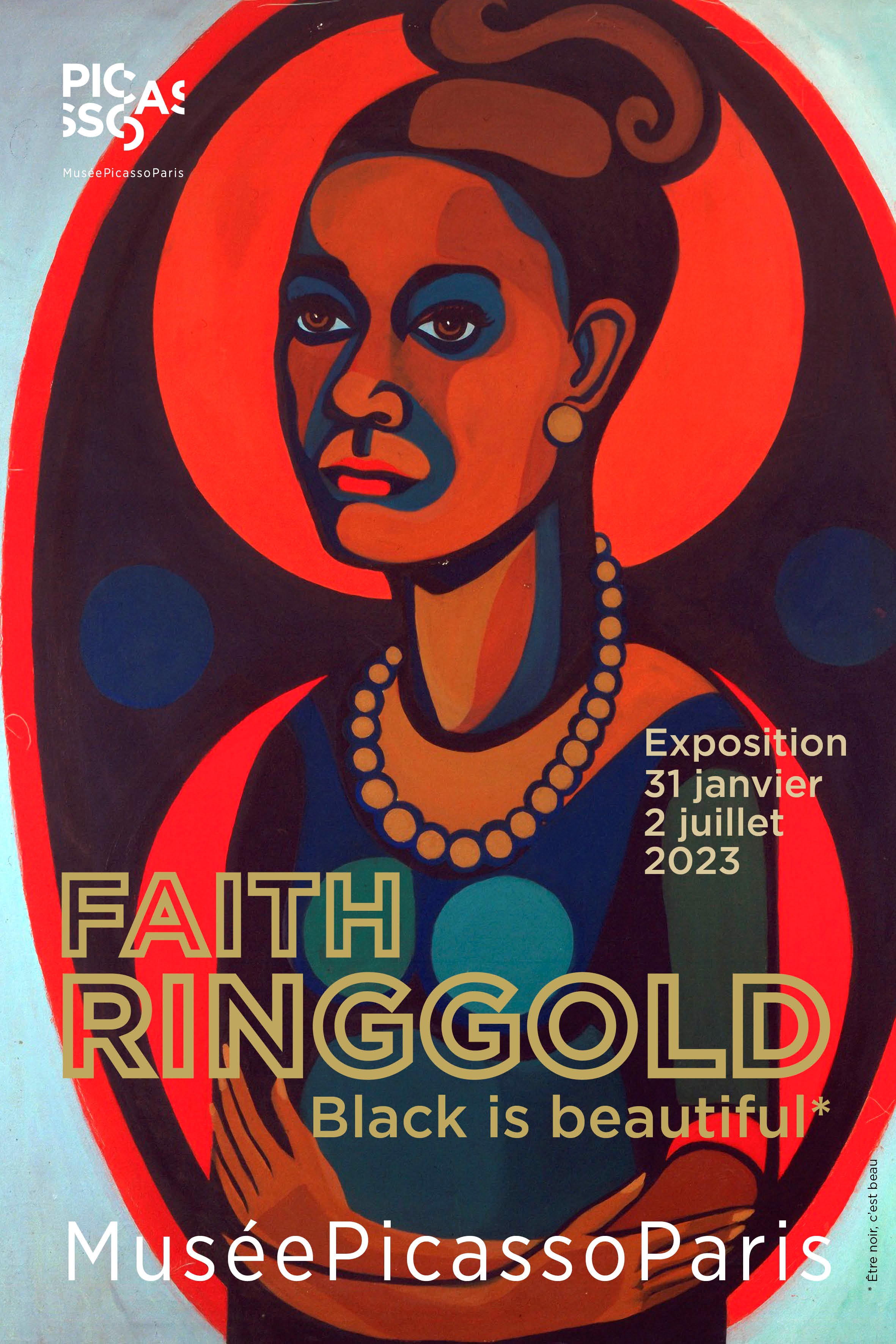 Faith Ringgold. Black is beautiful
